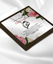 Load image into Gallery viewer, Luxury Heart - Silver Plated - To My Beautiful Mother Inlaw - MC0024
