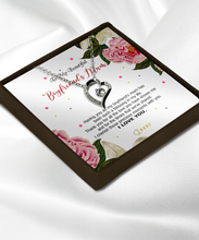 Load image into Gallery viewer, Luxury Heart - Silver Plated - To My Beautiful Boyfriend&#39;s Mum - MC0023
