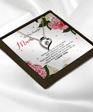 Load image into Gallery viewer, Luxury Heart - Silver Plated - To My Beautiful Mum- MC0025
