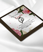 Load image into Gallery viewer, Luxury Heart - Silver Plated - To My Beautiful Cousin - MC0015
